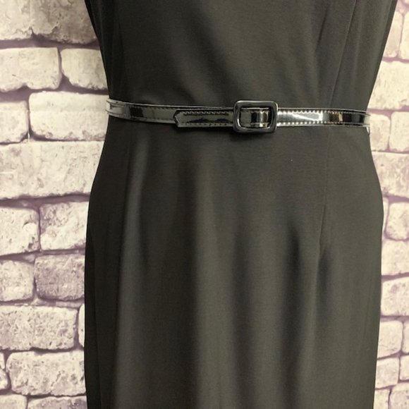 Liz Claiborne Short Sleeve Belted Dress Size M - Picture 3 of 10